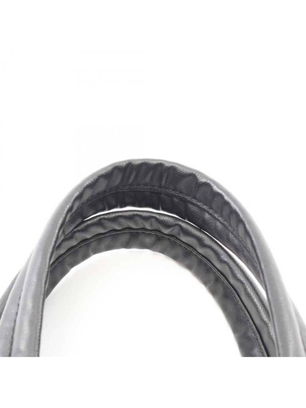 Chanel Tote Paris Biarritz PM Black Canvas Leather PM - Picture 6 of 8